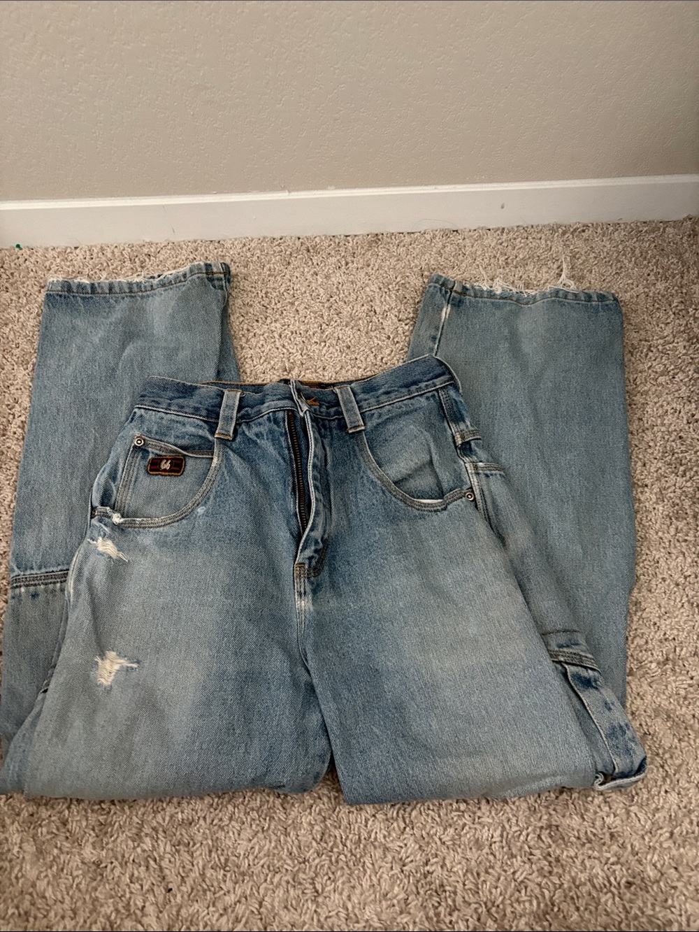 Route 66 Light Blue Relaxed Men’s Jeans